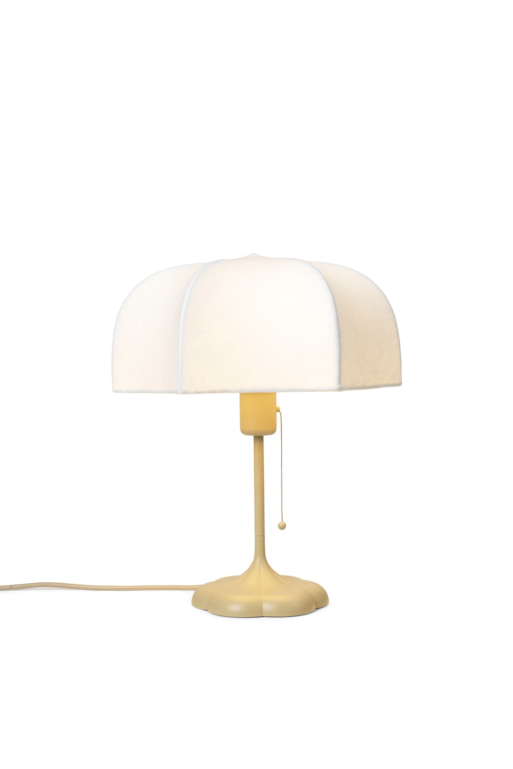 Ferm Living Poem Table Lamp, White/Cashmere