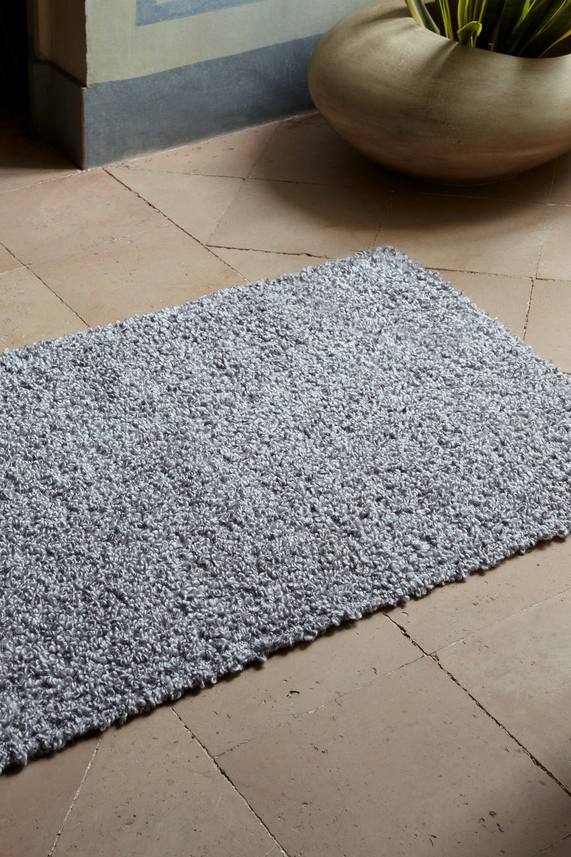 Ferm Living Slub Bouclé Runner, uhlí