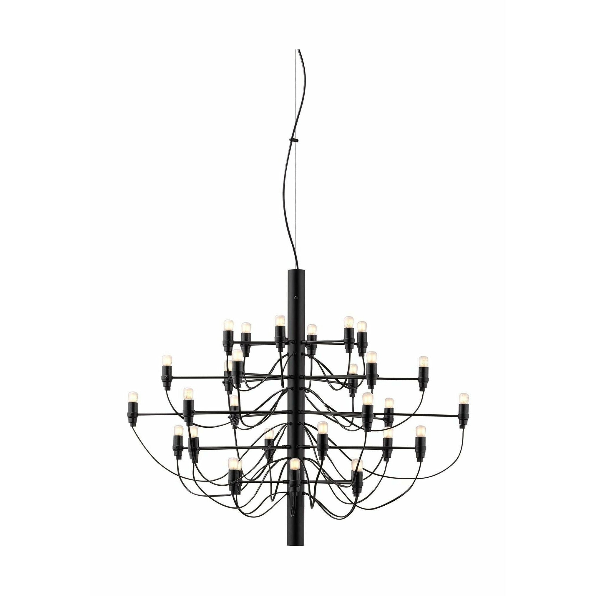 FLOS 2097/30 FROMED CHANDERIER, Black Matt