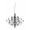 FLOS 2097/30 FROMED CHANDERIER Black Matt