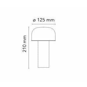 [product_category]-Flos Bellhop Table Lamp, White-Flos-8059607001271-F1060009-FLO-13