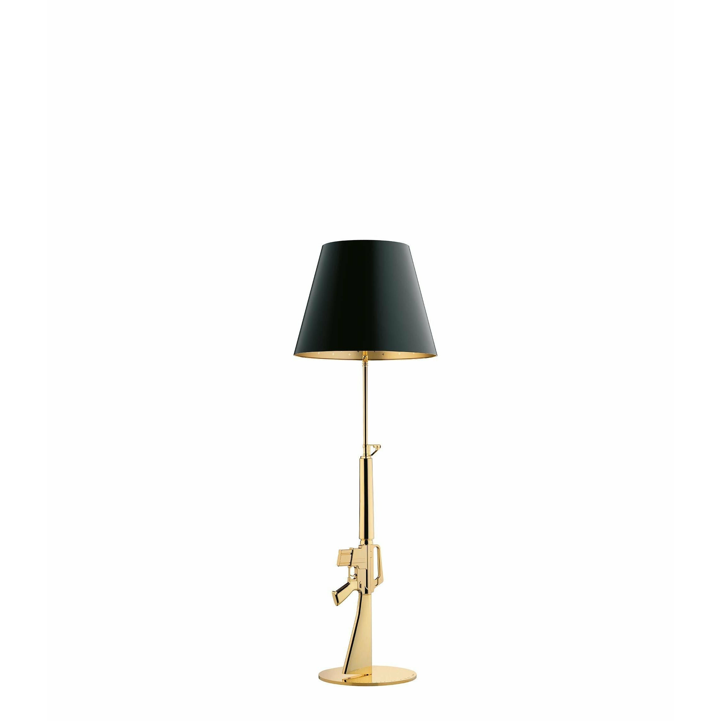 Flos Guns Lounge Floor Lamp, Gold/Black