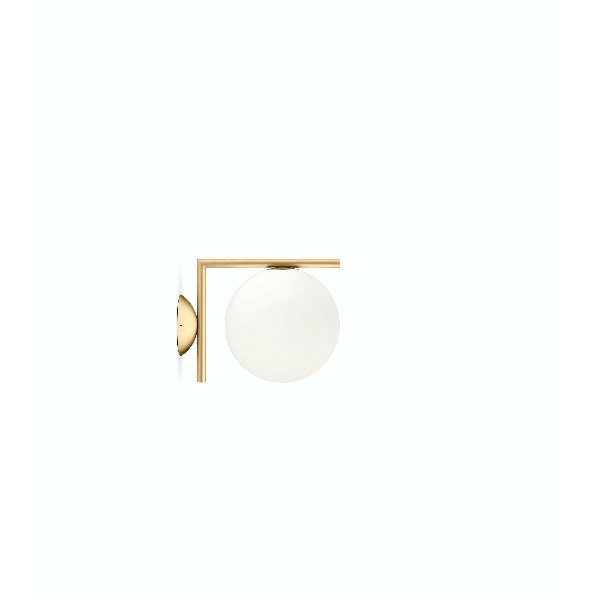 FLOS IC IC Light C/W1 Wall/Stropping Lamp, mosaz