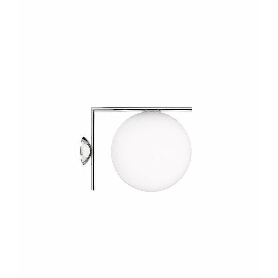 FLOS IC IC Light C/W2 WALL/TEING LAMP, Chrome