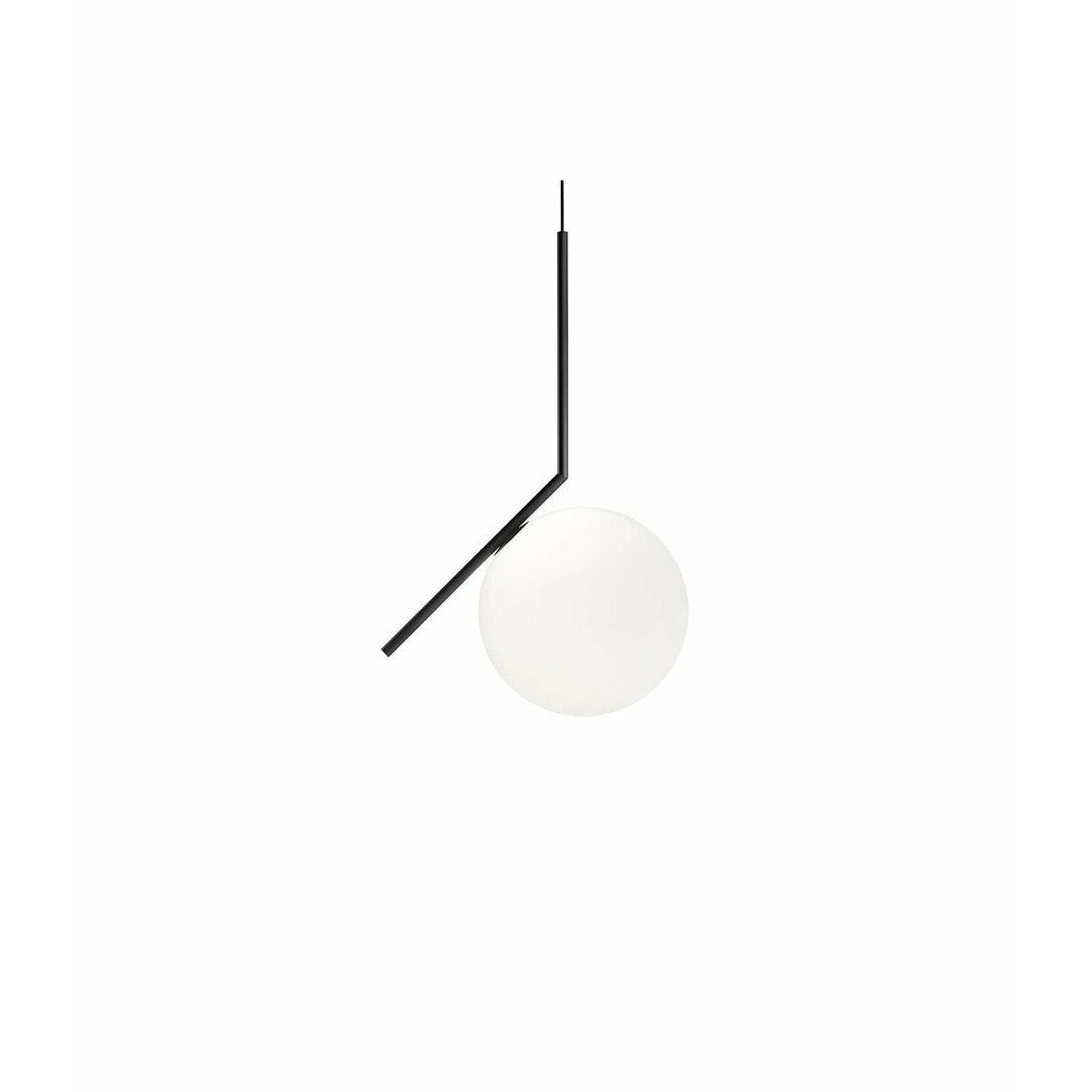 [product_category]-Flos Ic Light S2 Pendant Lamp, Black-Flos-8059607003411-F3176030-FLO-1