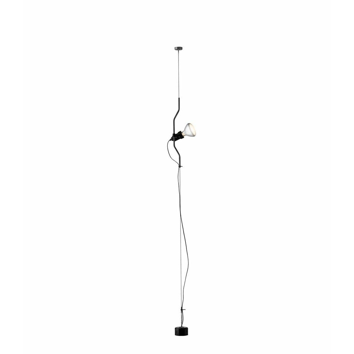 Flos Parentesi Pendant Lamp Without Dimmer, Black