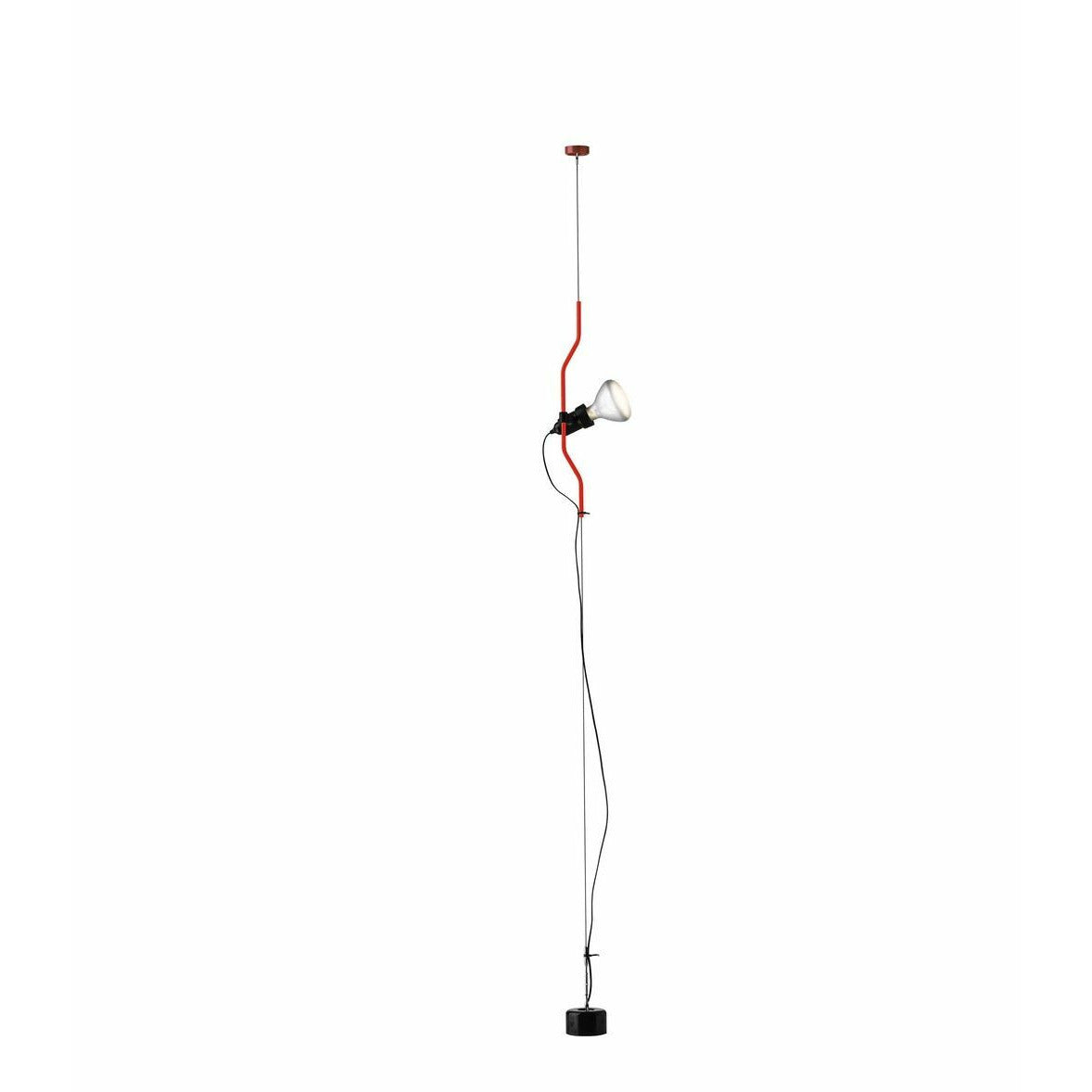 Flos Parentesi Suspension Lamp With Dimmer, Red