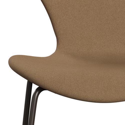 [product_category]-Fritz Hansen 3107 Chair Full Upholstery, Brown Bronze/Tonus Camel-Fritz Hansen-3107FU-TON244-DBPC-FRI-6