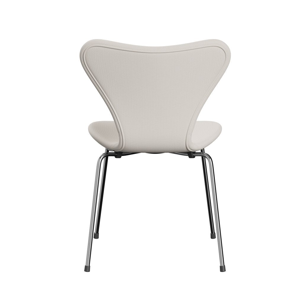 [product_category]-Fritz Hansen 3107 Chair Full Upholstery, Chrome/Fame White-Fritz Hansen-3107FU-F60005-CST-FRI-4