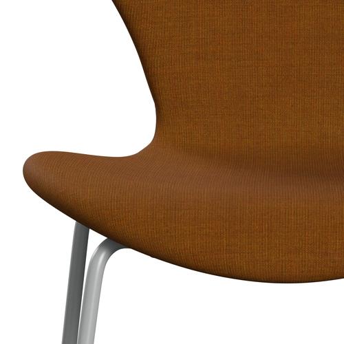 [product_category]-Fritz Hansen 3107 Chair Full Upholstery, Nine Grey/Canvas Dark Beige-Fritz Hansen-3107FU-CA0424-DRNIGR-FRI-6