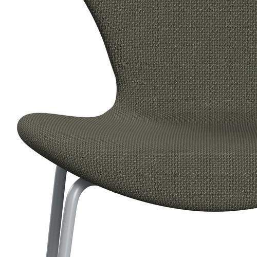 [product_category]-Fritz Hansen 3107 Chair Full Upholstery, Silver Grey/Diablo Warm Grey-Fritz Hansen-3107FU-DIA101-SIGREY-FRI-6