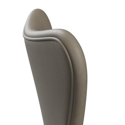 [product_category]-Fritz Hansen 3107 Chair Full Upholstery, Silver Grey/Essential Light Grey-Fritz Hansen-3107FU-STLIGR-SIGREY-FRI-5