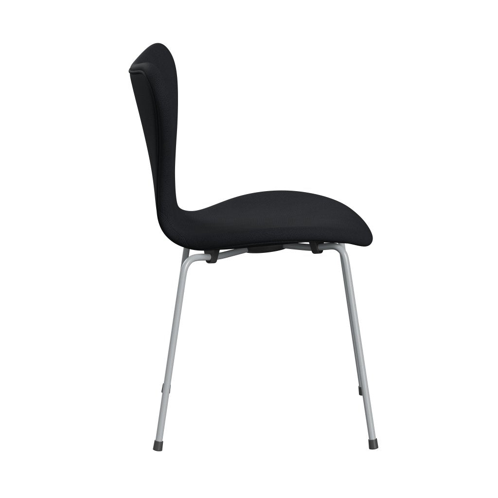 [product_category]-Fritz Hansen 3107 Chair Full Upholstery, Silver Grey/Fame Grey (F60019)-Fritz Hansen-3107FU-F60019-SIGREY-FRI-3