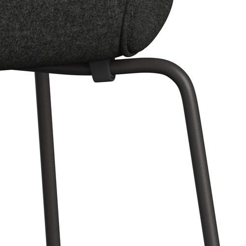 [product_category]-Fritz Hansen 3107 Chair Full Upholstery, Warm Graphite/Divina Melange Grey-Fritz Hansen-3107FU-DIM170-WARGRA-FRI-7