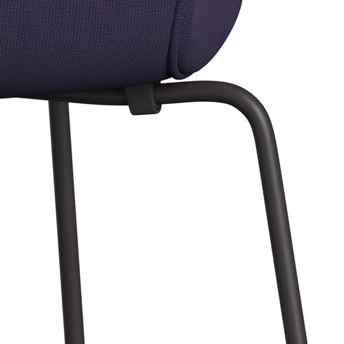 [product_category]-Fritz Hansen 3107 Chair Full Upholstery, Warm Graphite/Fame Violet Dark-Fritz Hansen-3107FU-F65082-WARGRA-FRI-7