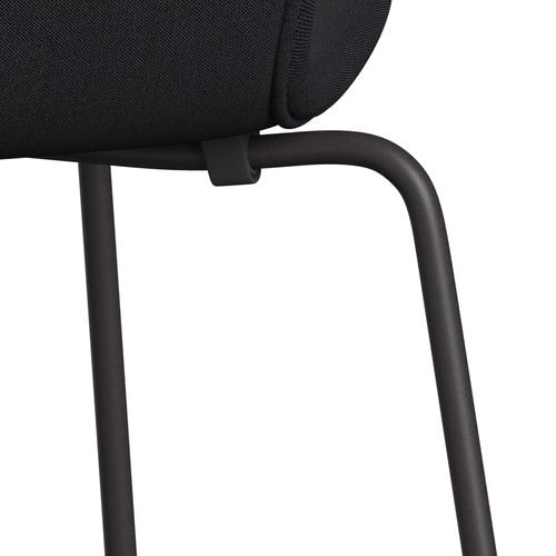 [product_category]-Fritz Hansen 3107 Chair Full Upholstery, Warm Graphite/Remix Black (Rem286)-Fritz Hansen-3107FU-REM286-WARGRA-FRI-7