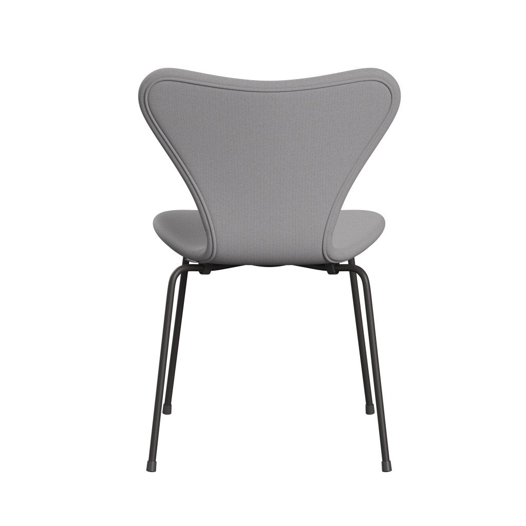 [product_category]-Fritz Hansen 3107 Chair Full Upholstery, Warm Graphite/Remix Grey/Green-Fritz Hansen-3107FU-REM606-WARGRA-FRI-4