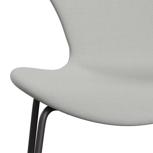 [product_category]-Fritz Hansen 3107 Chair Full Upholstery, Warm Graphite/Steelcut Trio Delicate Mint Green-Fritz Hansen-3107FU-STR906-WARGRA-FRI-6