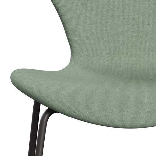 [product_category]-Fritz Hansen 3107 Chair Full Upholstery, Warm Graphite/Tonus Mint Green-Fritz Hansen-3107FU-TON914-WARGRA-FRI-6