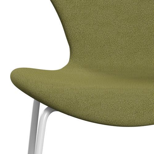 [product_category]-Fritz Hansen 3107 Chair Full Upholstery, White/Capture Wamrgrün-Fritz Hansen-3107FU-CP5301-DRWH-FRI-6