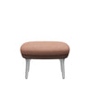 Fritz Hansen Jh11 Ro Footstoll Aluminium, Pale Rose