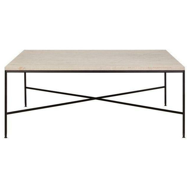 [product_category]-Fritz Hansen Mc340 Square Coffee Table, Cream-Fritz Hansen-MC340-Creme-FRI-1