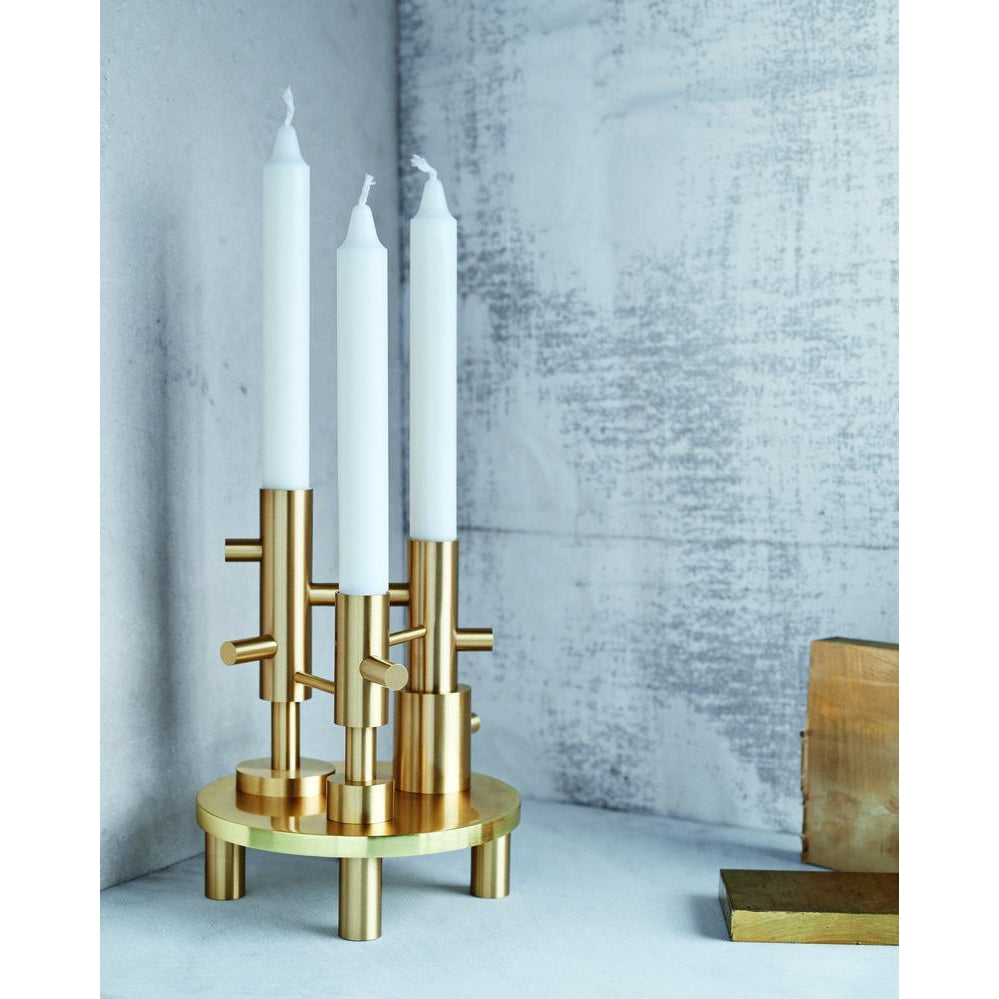 Fritz Hansen Objects Holder Cander Brass Ø16 cm