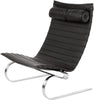  Pk20 Lounge Chair černá kůže