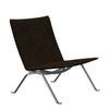 Fritz Hansen PK22 Lounge Chair, Royal Nubuck Havana