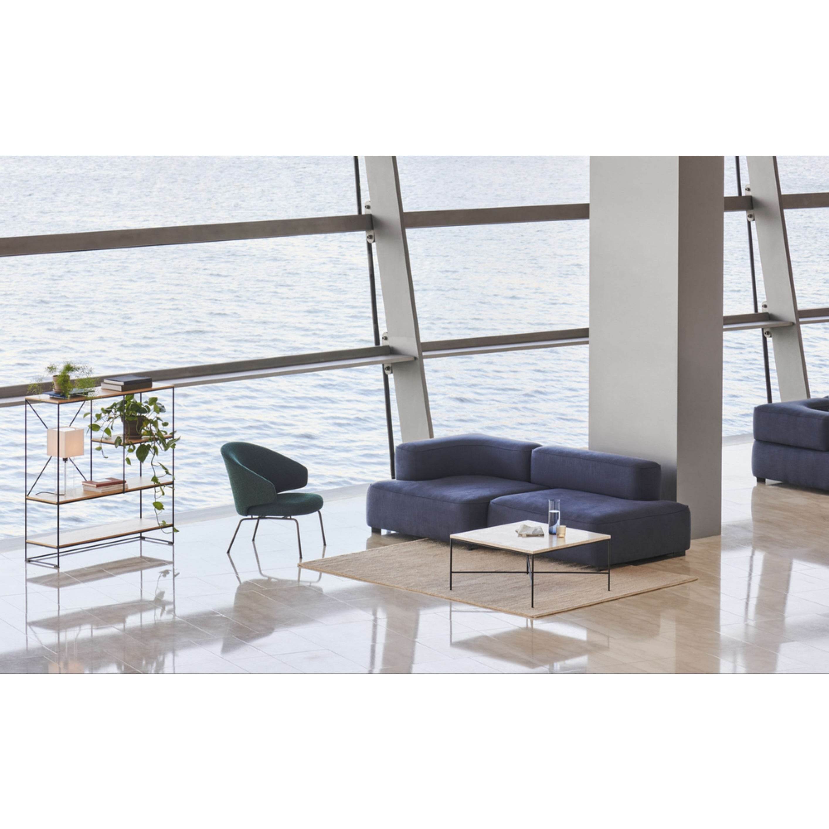 [product_category]-Fritz Hansen Pl240 4 Alphabet 2 Seater Sofa Christianshavn, Light Red Uni-Fritz Hansen-PL240-4-CHRIS-1130-FRI-6