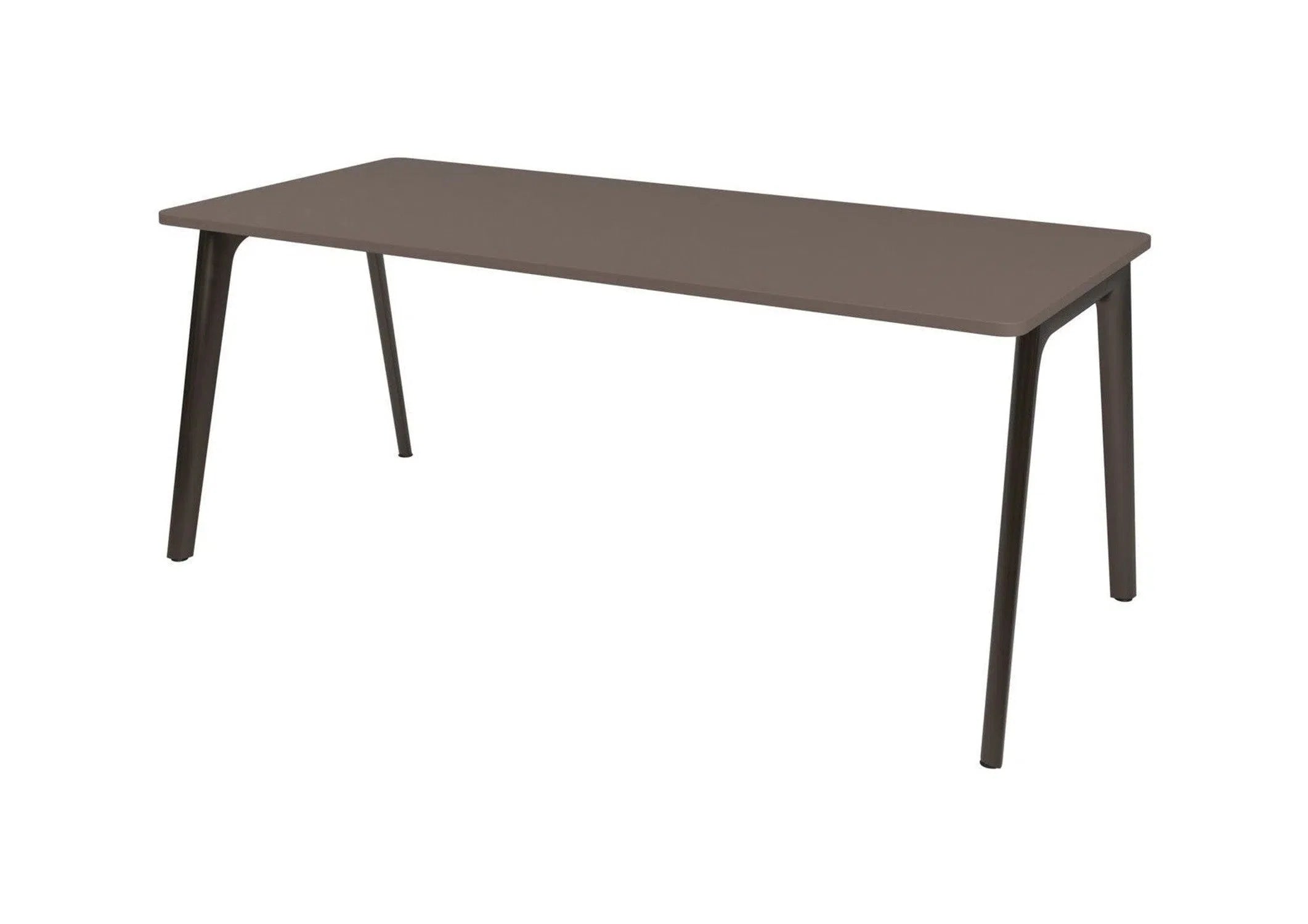 Fritz Hansen Pluralis Table 180x73 Cm, Brown Bronze/Lava Grey