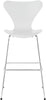 Fritz Hansen Serie 7 Bar Stool 76 Cm, White