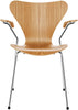 Fritz Hansen Series 7 z křesla, Elm