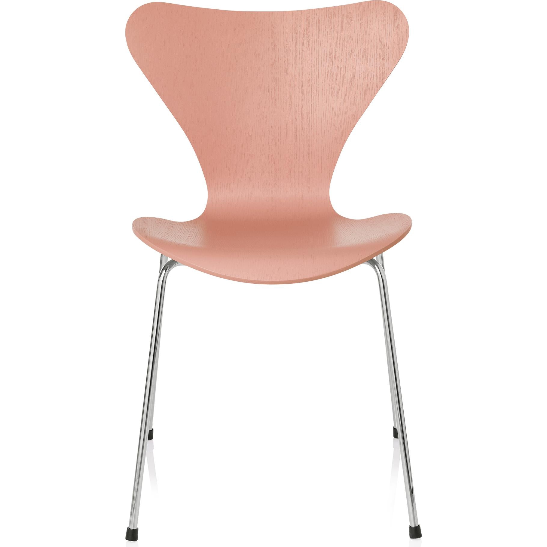 Fritz Hansen Series 7 židle Colored Ash, Old Town Rose