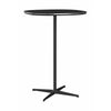 Fritz Hansen Super Circular Bar Table ø75, Black/Black