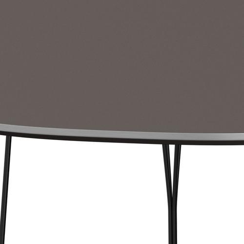 [product_category]-Fritz Hansen Superellipse Dining Table Black/Grey Fenix Laminates, 240x120 Cm-Fritz Hansen-B614-FXGRL-SPAL-DRBL-FRI-4