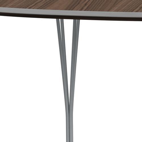 [product_category]-Fritz Hansen Superellipse Dining Table Silver Grey/Walnut Veneer, 180x120 Cm-Fritz Hansen-B613-WAL001-SPAL-SIGREY-FRI-4