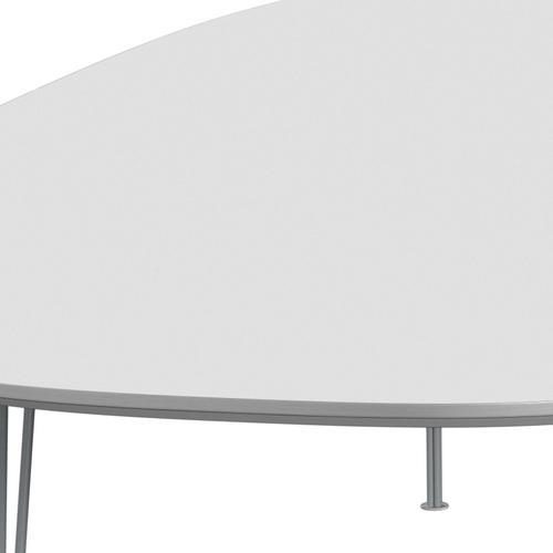 [product_category]-Fritz Hansen Superellipse Dining Table Silvergrey/White Fenix Laminates, 300x130 Cm-Fritz Hansen-B617-FXWHL-SPAL-SIGREY-FRI-4