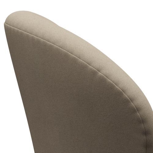 [product_category]-Fritz Hansen Swan Lounge Chair, Black Lacquered/Divina Light Beige-Fritz Hansen-3320-DIV224-BLLA-FRI-5