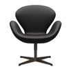  Swan Lounge Chair Brown Bronze/Aura Black Brown