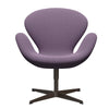  Swan Lounge Chair Brown Bronz/Capture Light Violet