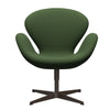  Swan Lounge Chair Brown Bronze/Capture Moss Green