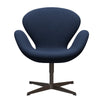  Swan Lounge Chair Brown Bronze/Christianshavn Dark Blue