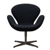  Swan Lounge Chair Brown Bronz/Diablo Dark Blue