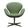  Swan Lounge Chair Brown Bronz/Divina Olive Green