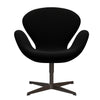  Swan Lounge Chair Brown Bronze/Hallingdal Black