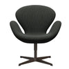  Swan Lounge Chair Brown Bronze/Hallingdal Black/Grey (368)