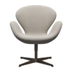  Swan Lounge Chair Brown Bronze/Hallingdal Light Grey (103)