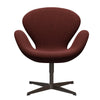  Swan Lounge Chair Brown Bronze/Rime Dark Red/Brown