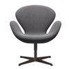  Swan Lounge Chair Brown Bronz/Rime Salt & Pepper